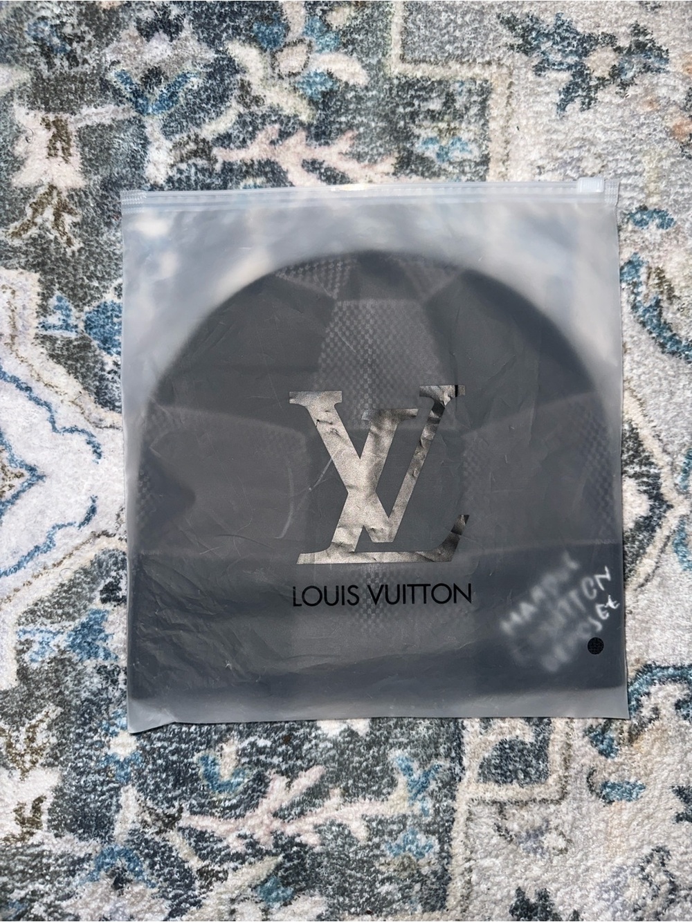 Louis Vuitton Black Knit Beanie